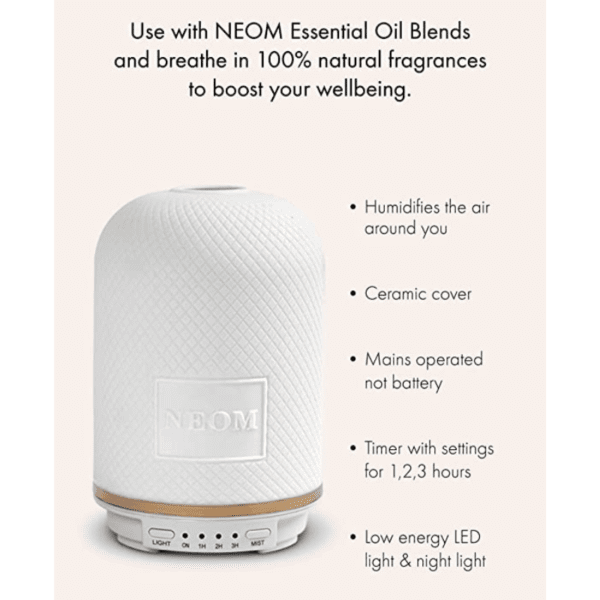 NEOM – Wellbeing Pod | Premium Ultrasonic Essential Oil Diffuser.
